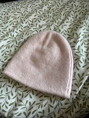 J. Crew 100% Laine Wool Beanie - Blush Pink, XS